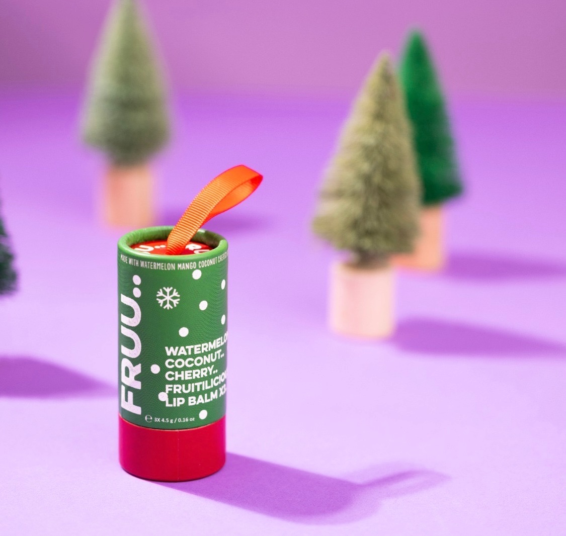 ｜聖誕限定｜英國FRUU純天然護唇膏