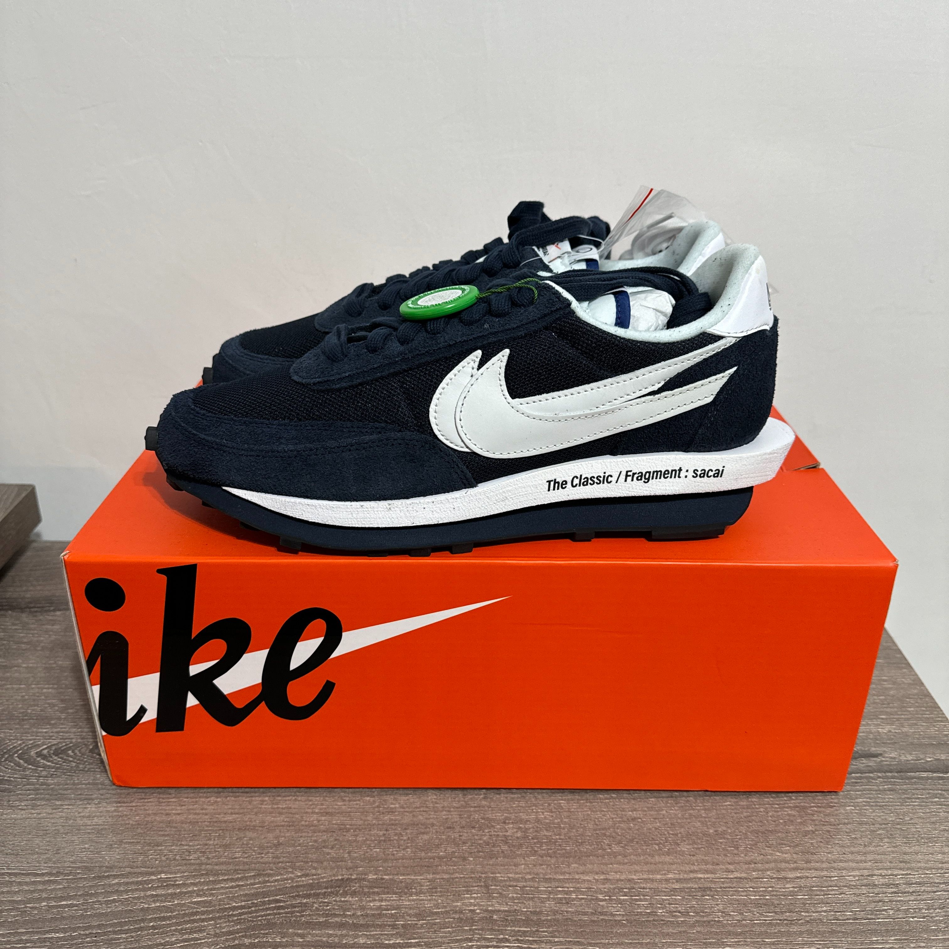 #1 全新 SACAI x FRAGEMENT x NIKE LD WAFFLE US11