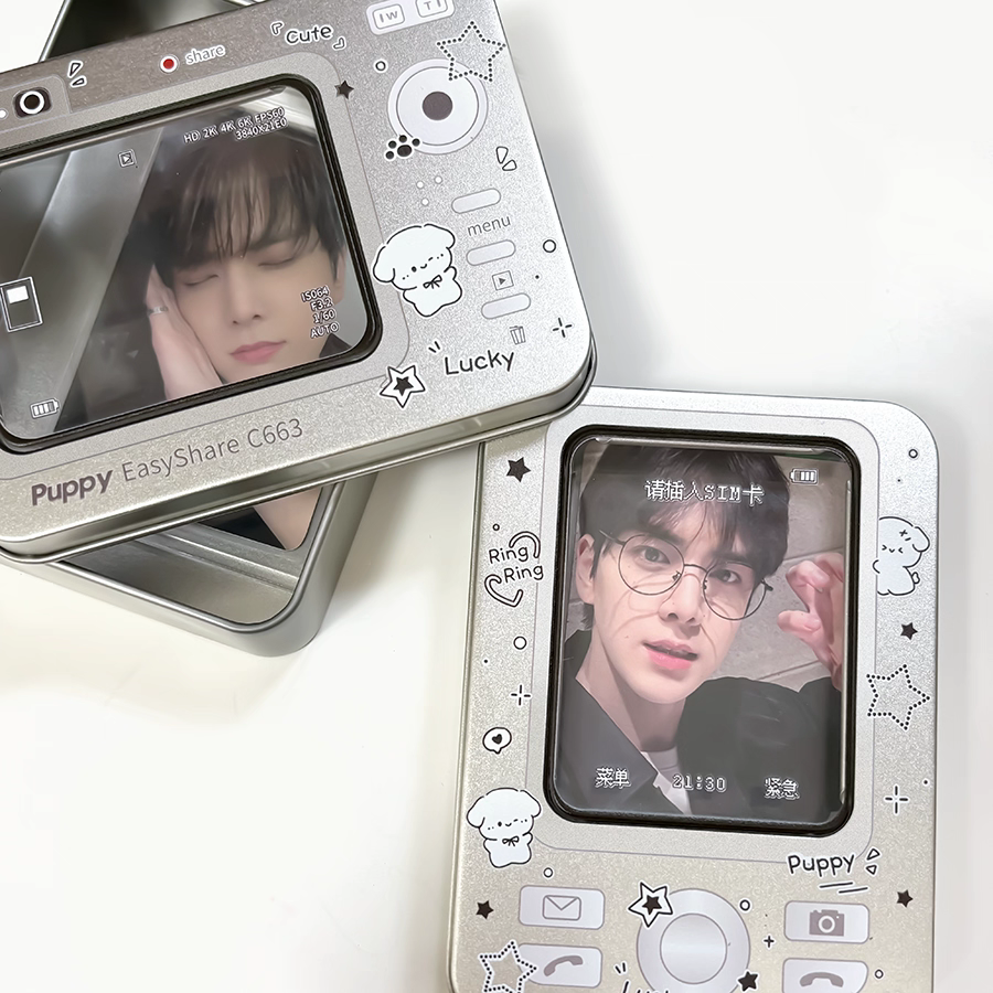 11.5×8.5×2透窗鐵盒 默認廠損