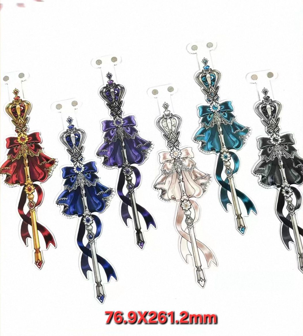 正版徽章磁吸棒 人魚之淚＆國王權杖打卡棒