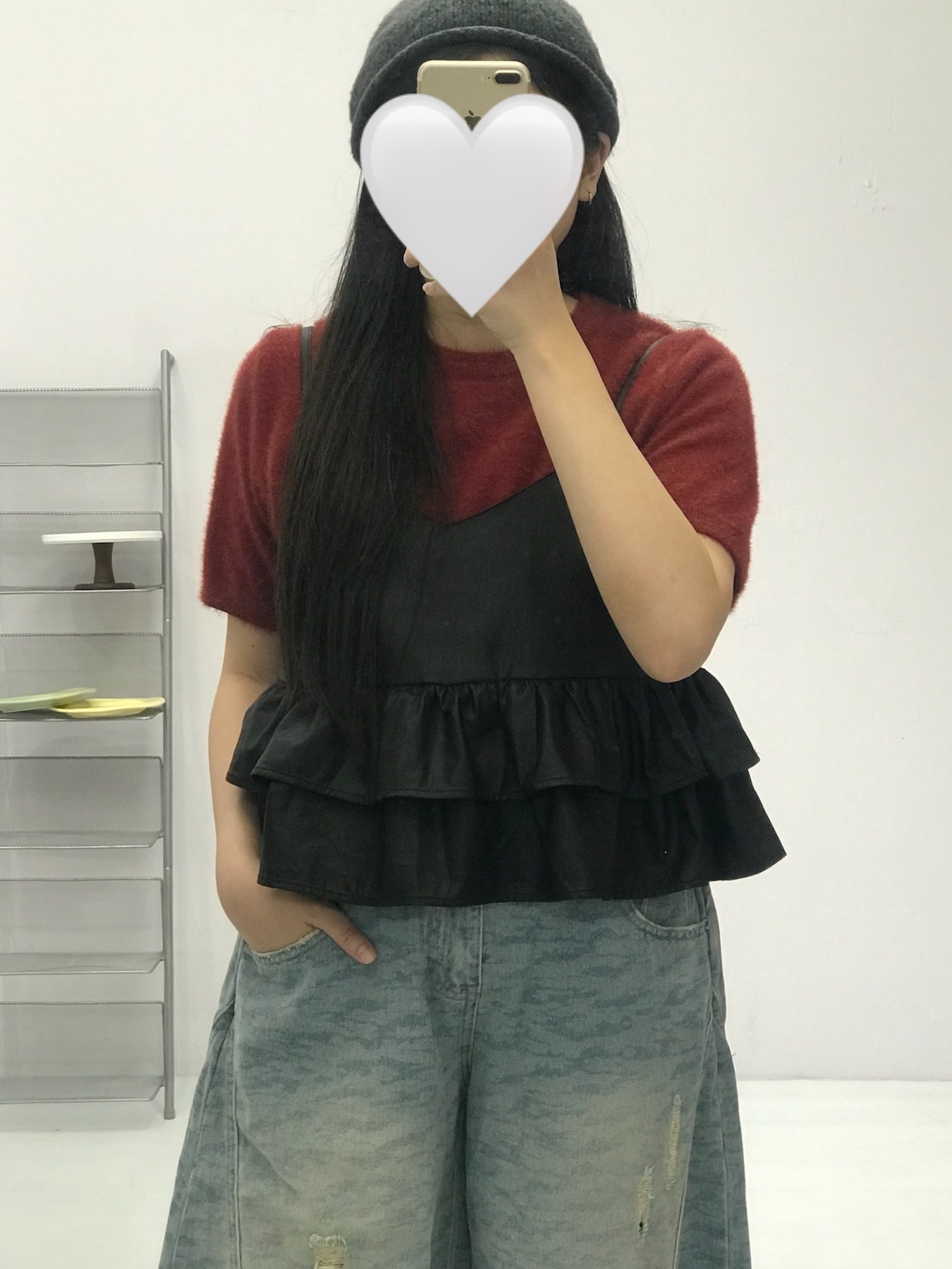 ［現貨］軟皮革層次背心