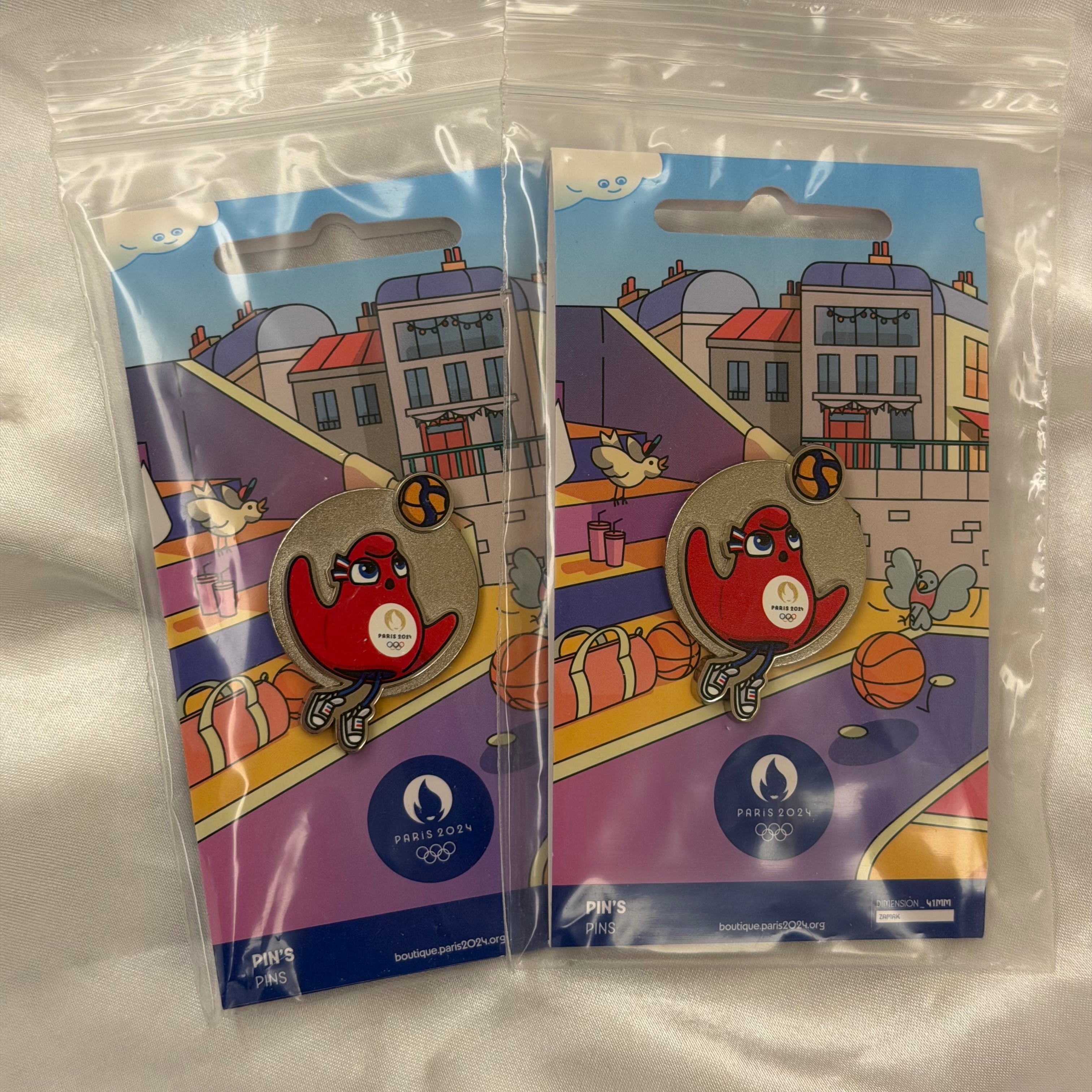 巴黎奧運 金屬徽章