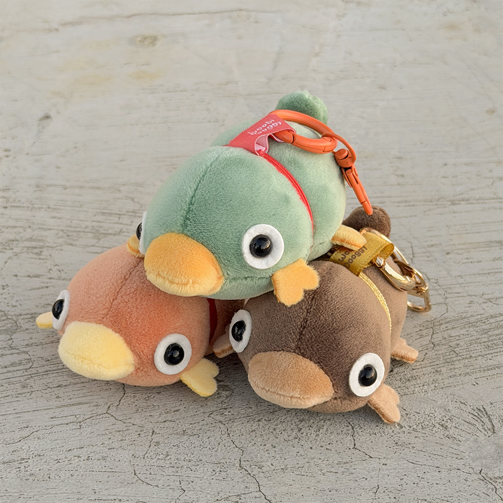 小小豆絨毛吊飾