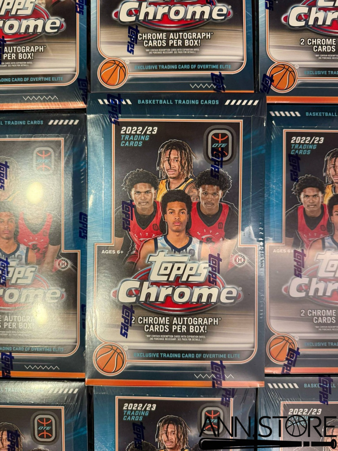 【現貨】2022-23 Topps Chrome Overtime Elite Basketball Hobby Box