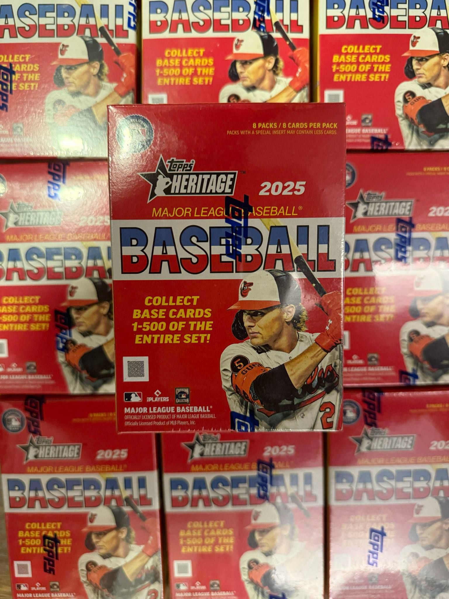 【現貨】2025 Topps Heritage Baseball Blaster Box