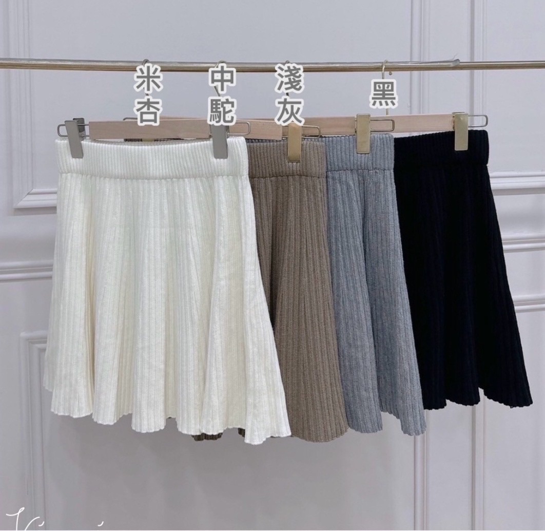 ㅣ現貨ㅣ𝟭𝟱𝟰𝙨𝙝𝙤𝙥 細壓摺針織短裙