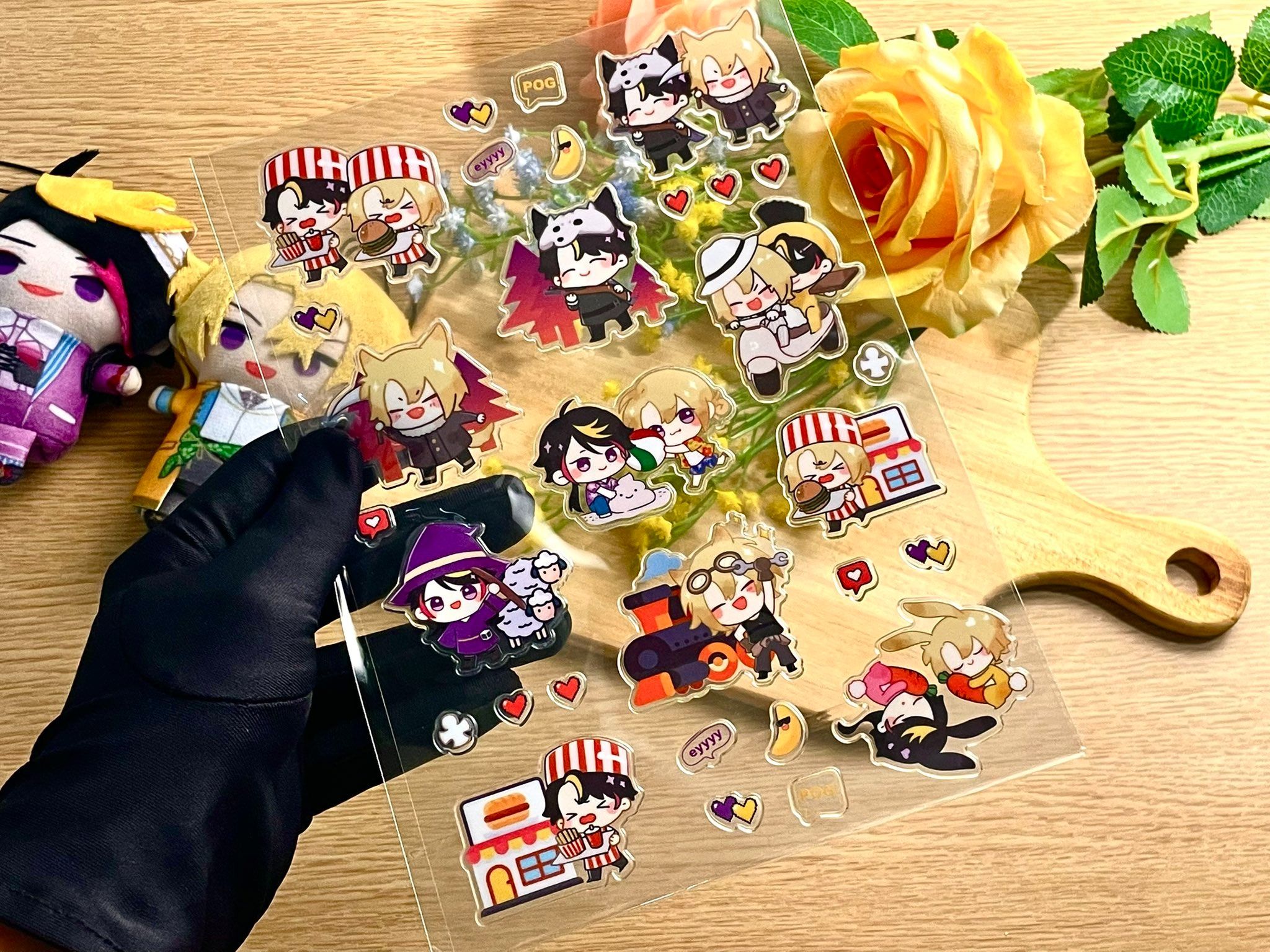 【周邊】SHUCA 透明泡泡貼A5