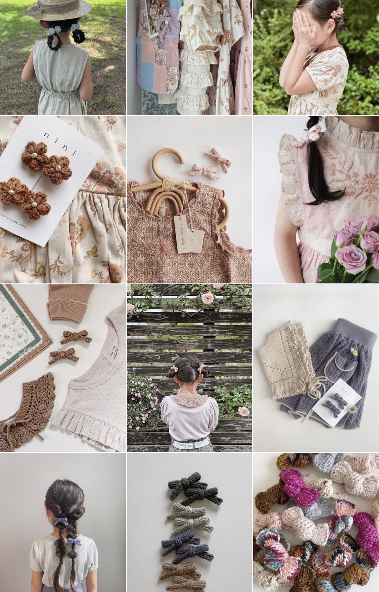 日本Nini手工髮夾