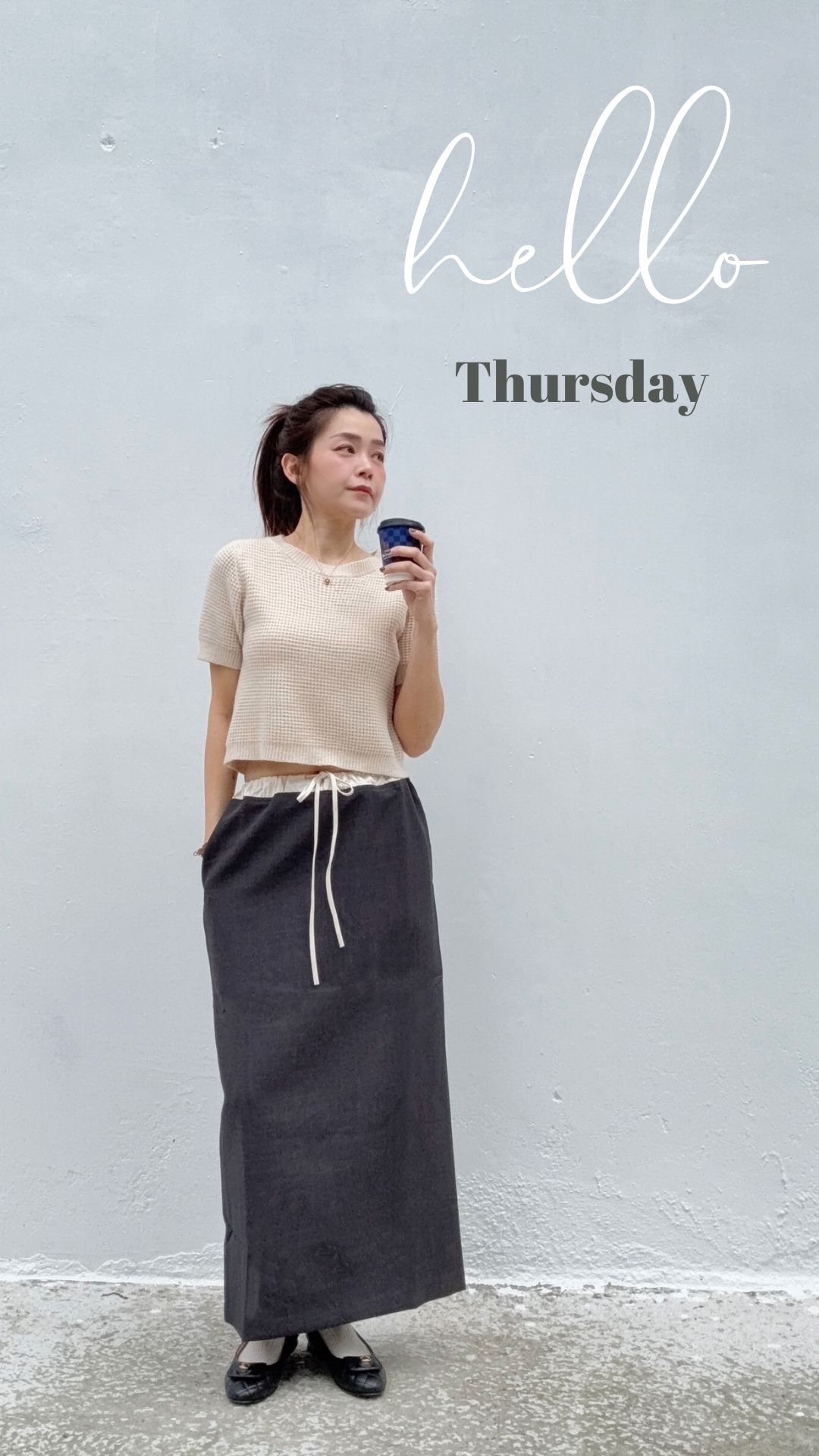 正韓春季針織短袖粉嫩上衣-仿佛把雲朵穿在身上