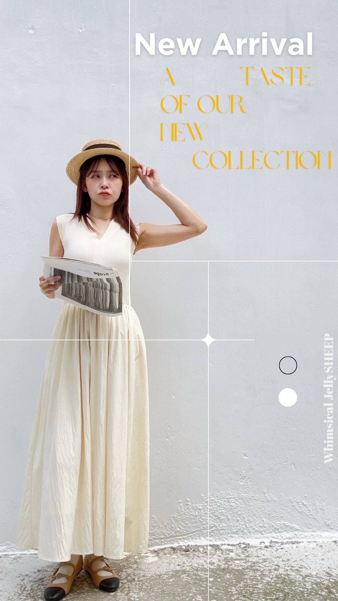 V領拼接口袋長洋裝（彈性超大正韓）