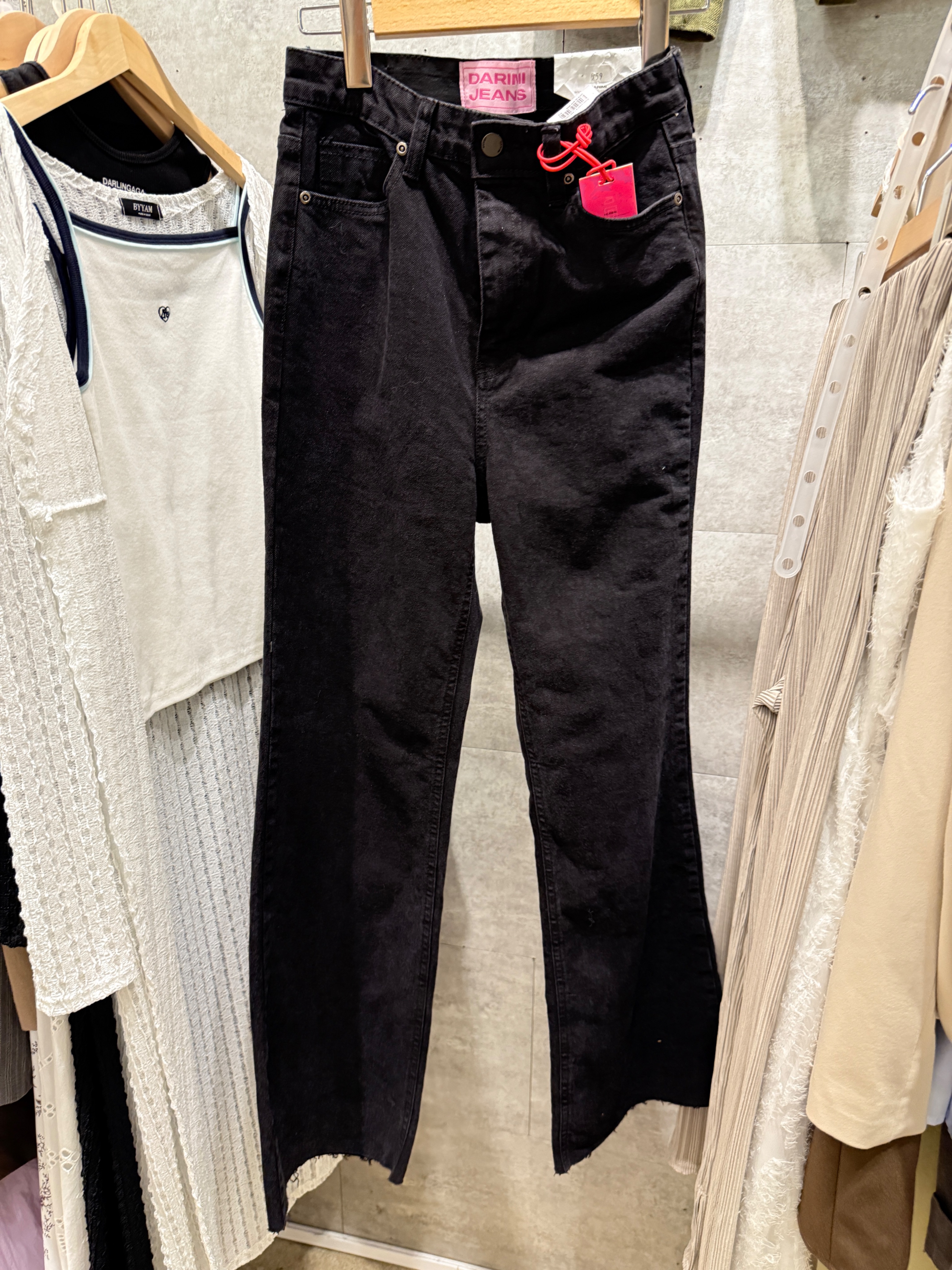 🇰🇷韓國選品－一穿讓你傻眼的激瘦微喇叭褲