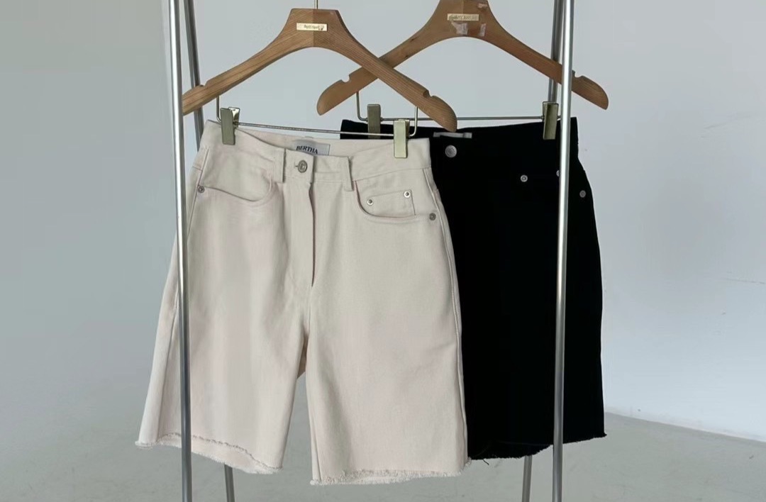 🇰🇷韓P05 永遠百搭－顯瘦彈力牛仔五分直筒褲