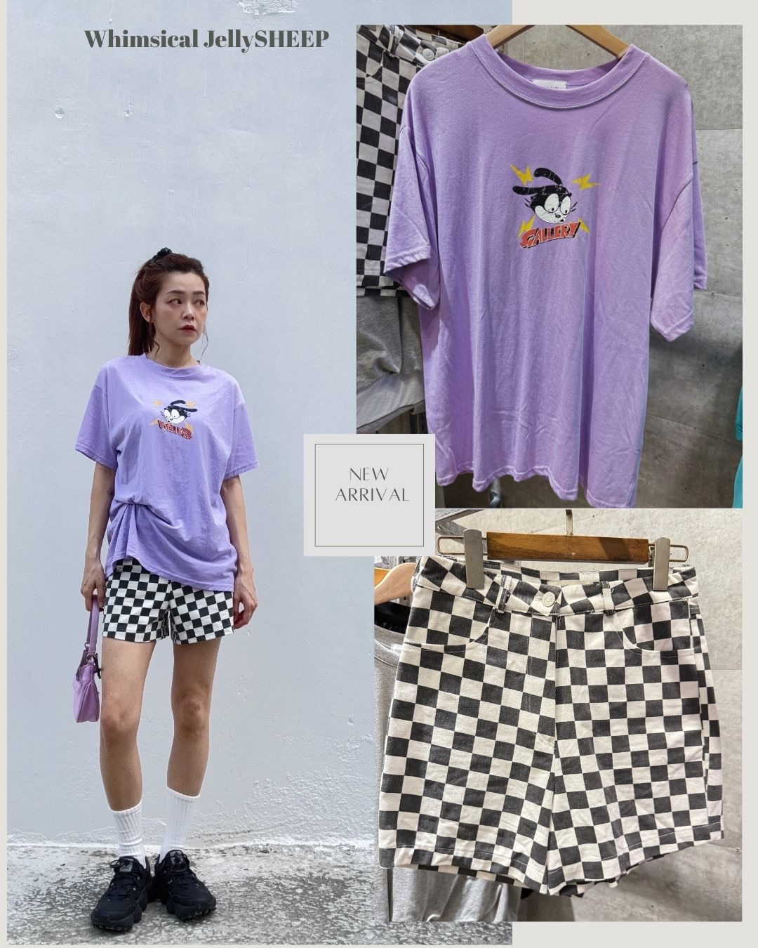 🇰🇷韓-悠悠日記T07 薰衣草純棉tee