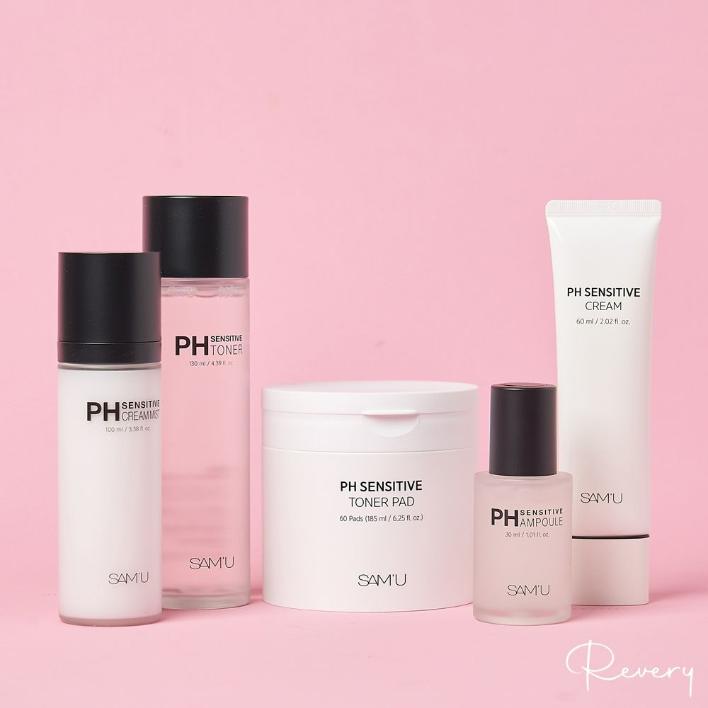 SAM’U｜PH舒緩平衡系列｜面霜噴霧 面霜 爽膚水 安瓶精華 棉片 保濕 補水 舒緩｜韓國代購
