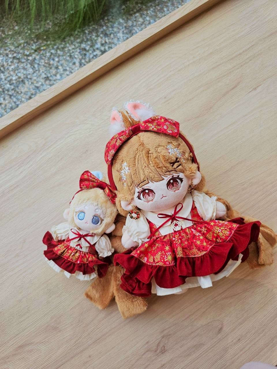 棉花娃衣🎄 緋紅聖誕
