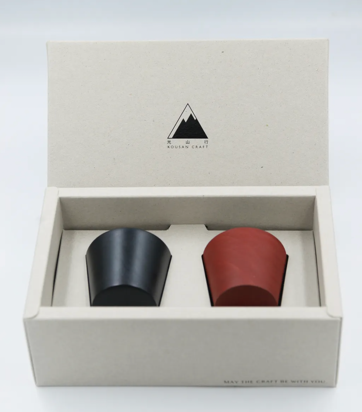 本色漆器_對杯禮盒組 （水杯）