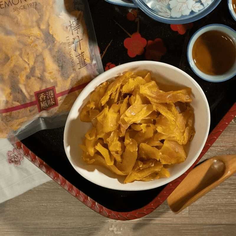檸汁薑~香港名牌涼果大王~檸檬王~台灣現貨
