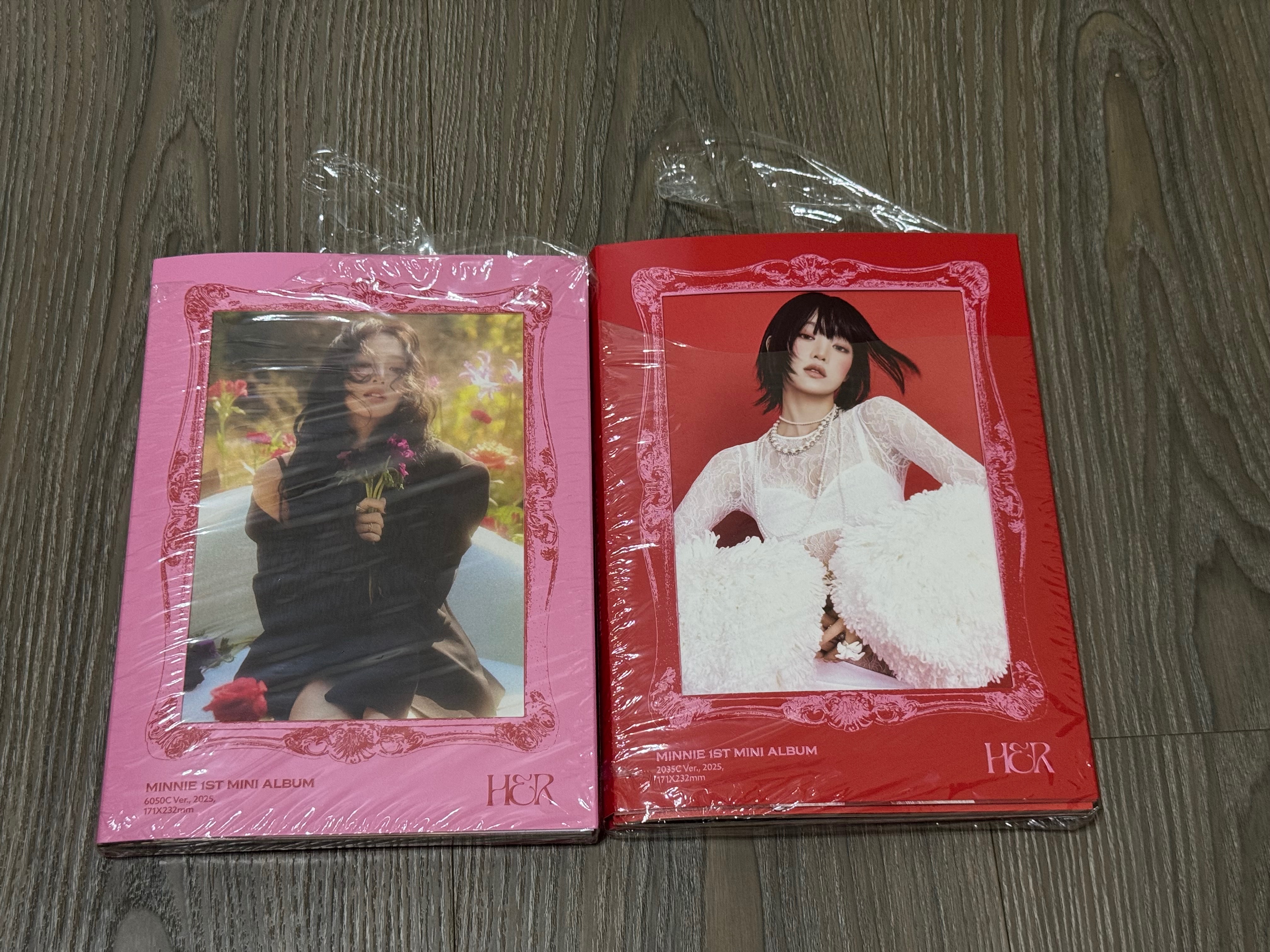 米妮SOLO專粉/紅 已拆空專/全專