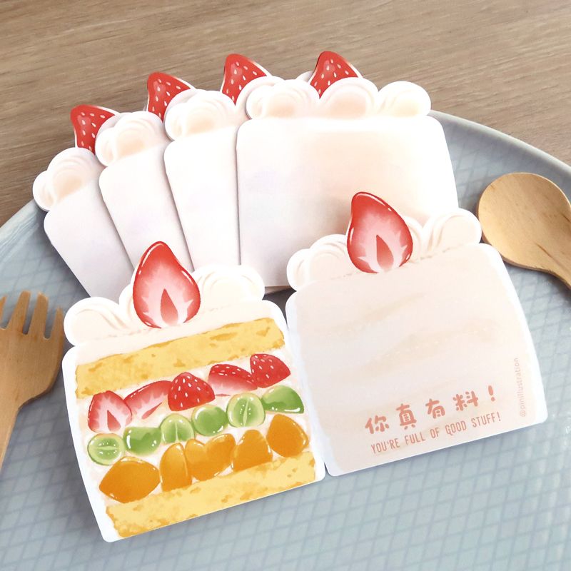 【Pin】你真有料 - 蛋糕留言紙