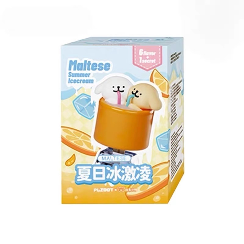 （預購14天）線條小狗冰淇淋盲盒