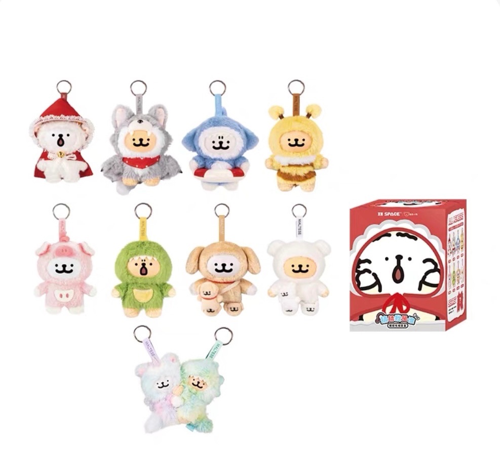 （預購14-30天）猜猜我是誰搪膠盲盒