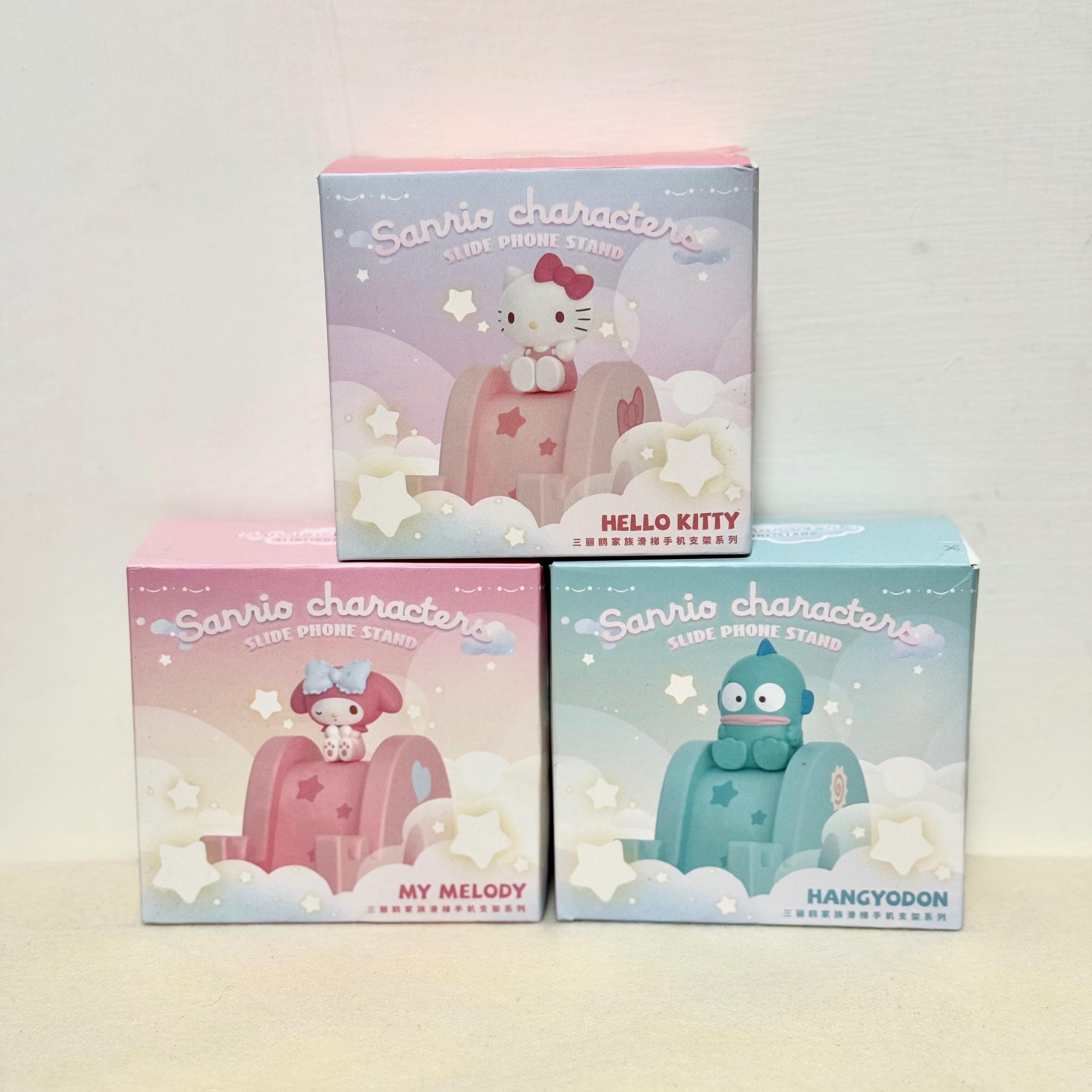 溜滑梯造型擺件 手機支架公仔盒玩