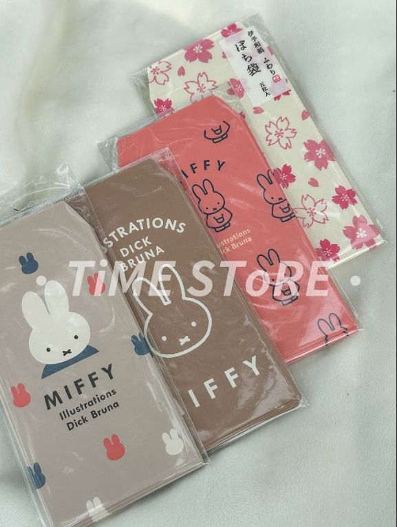 • 𝙏𝙞𝙈𝙀 𝙎𝙏𝙤𝙍𝙀 • 日本正版現貨 ✈️ 米飛 櫻花 紅包袋 小紅包袋