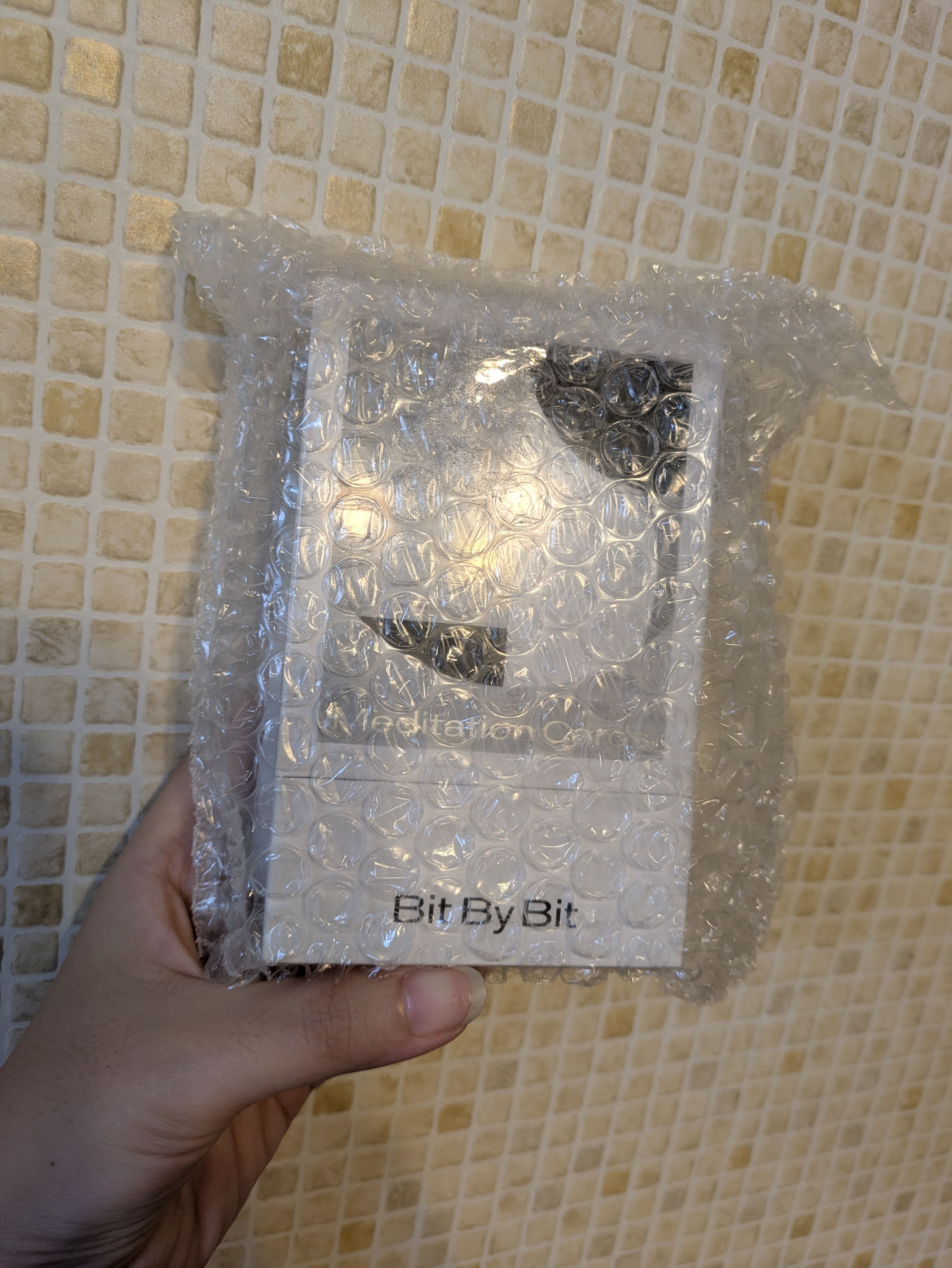 明想正念牌卡 Bit By Bit Meditation Cards｜點亮生命火花・照亮內心暗角