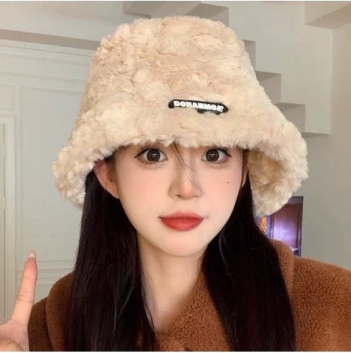 毛絨絨漁夫帽