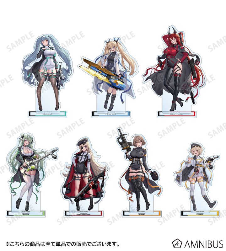 LOVECACAO繪師插畫 勝利女神:NIKKE 時尚戰術ver. 角色壓克力立牌