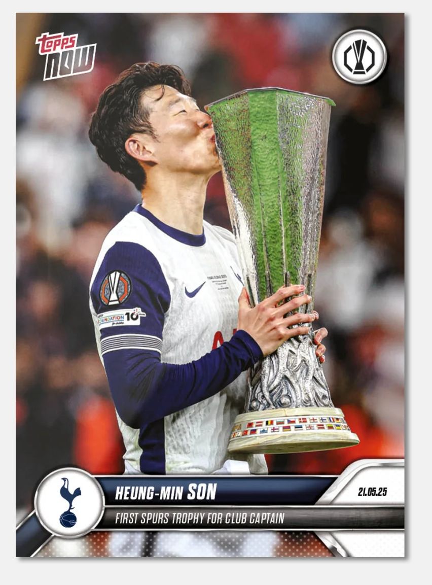 「GOH’S」Topps Now 熱刺歐霸冠軍系列預購單