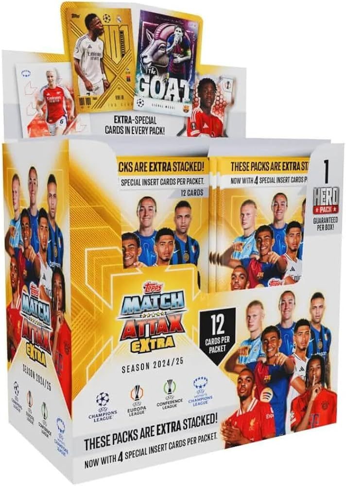 「GOH’S」Topps Match Attax ＆ Panini Adrenalyn 單包