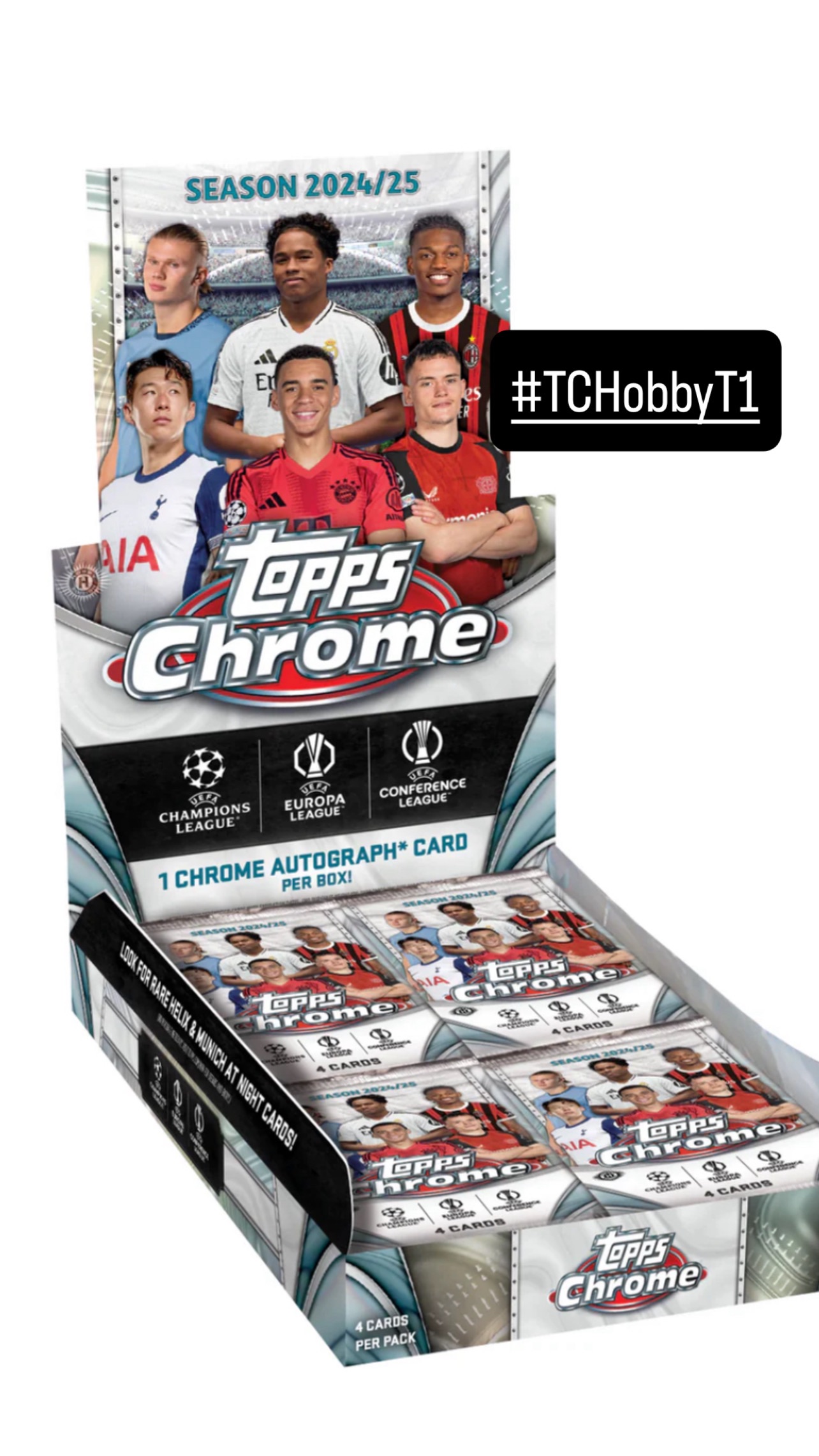 「GOH’S」團拆 24/25 Topps Chrome UEFA Hobby 一盒 #TCHobbyT1