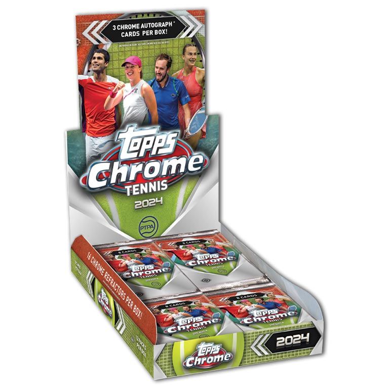 「GOH’S」2024 TOPPS Chrome Tennis Hobby Box