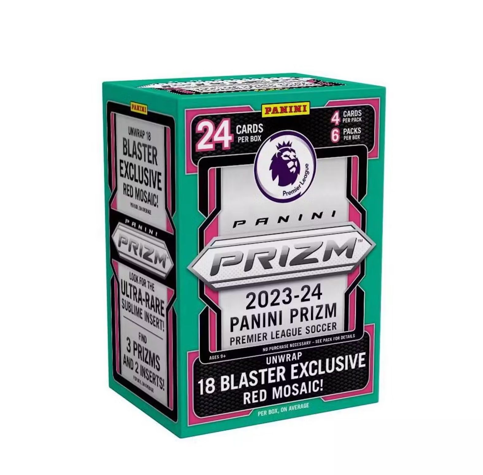 「GOH’S」2023-24 PANINI EPL Prizm Blaster Box Red Mosaic 英超手雷盒