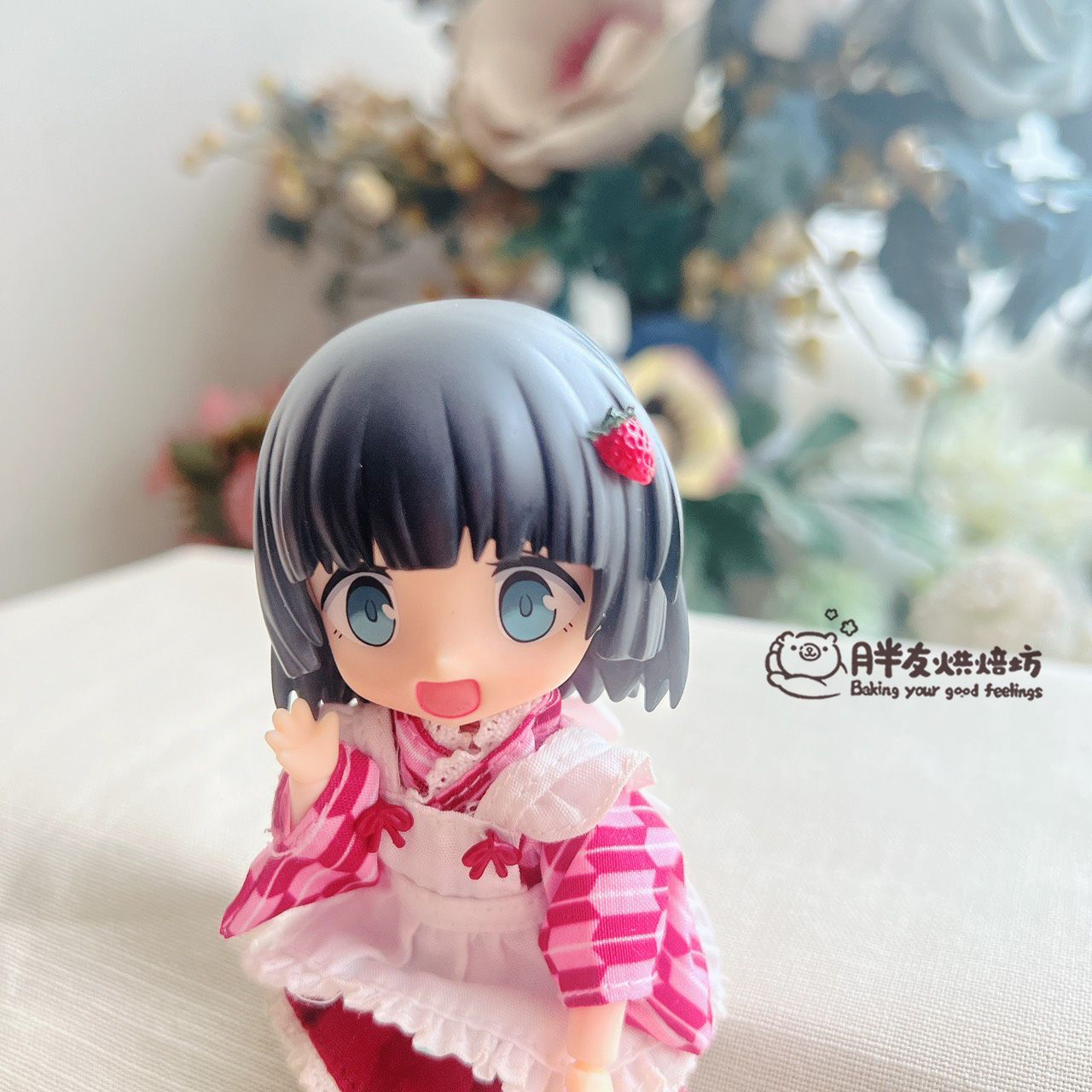 娃用草莓磁吸別針