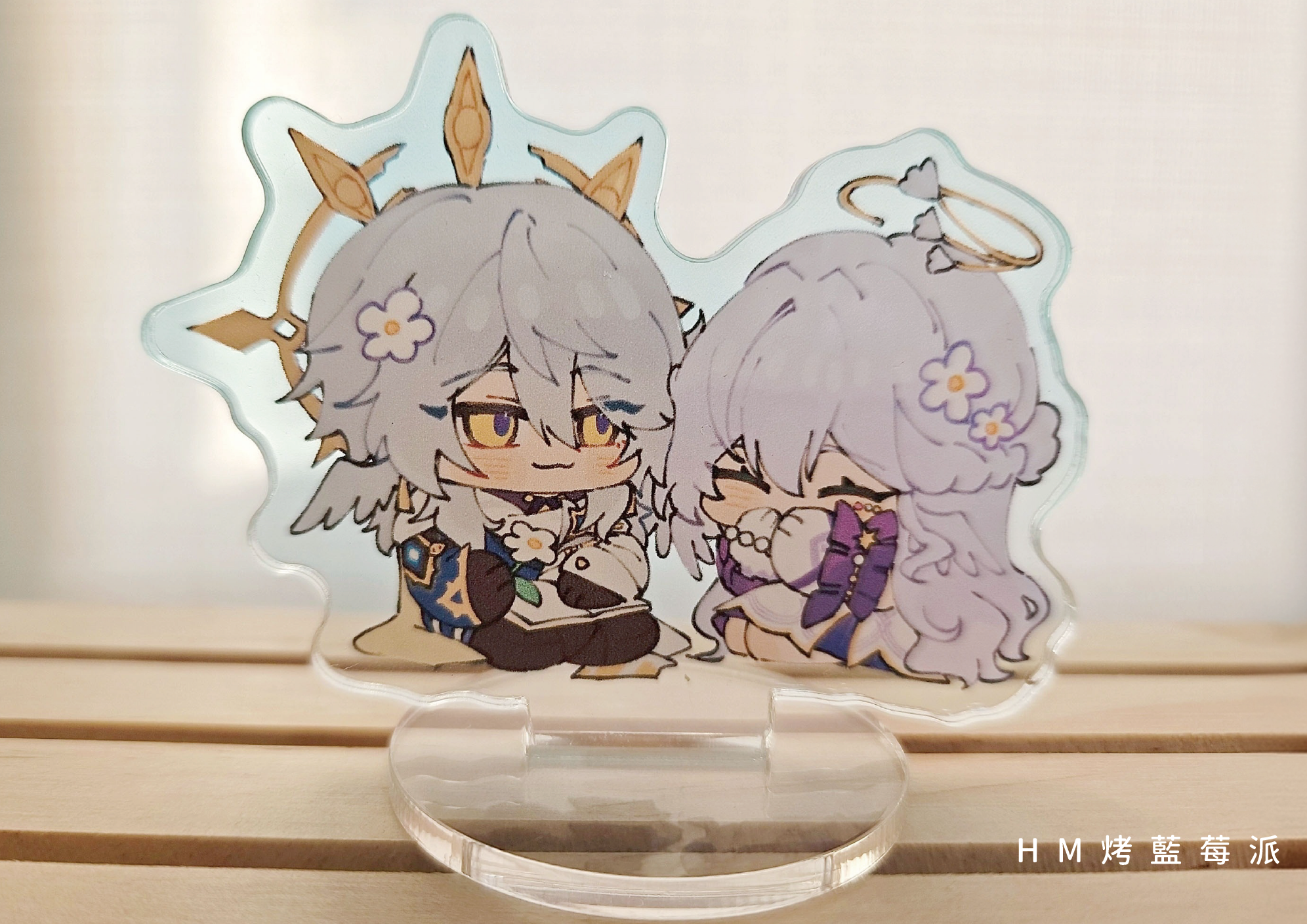 單面彩窗壓克力立牌 星期日 知更鳥 鳥鳥兄妹