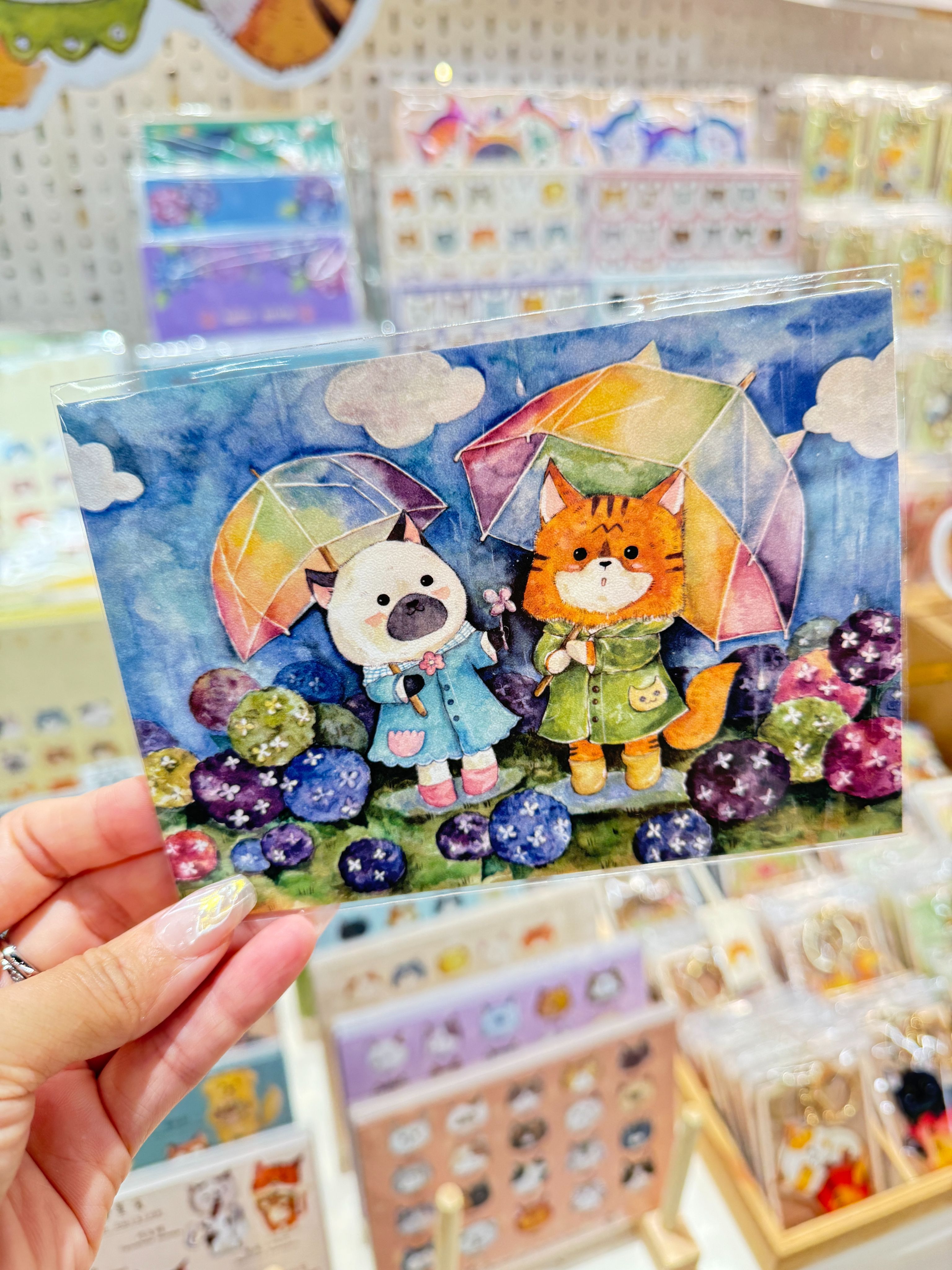 Mr.307 小七先生 _花系列明信片