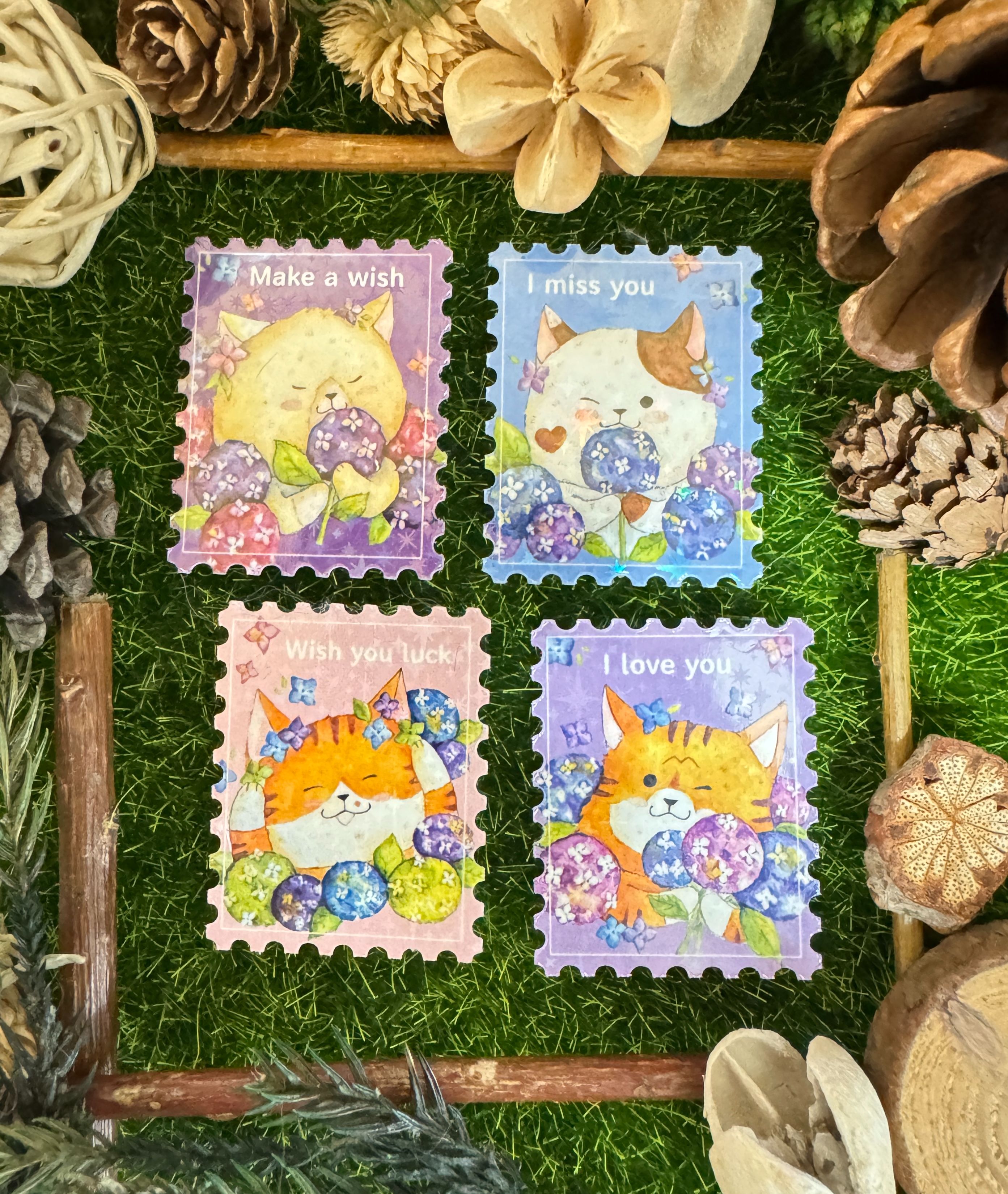 Mr.307 小七先生 _防水貼紙套組（小）