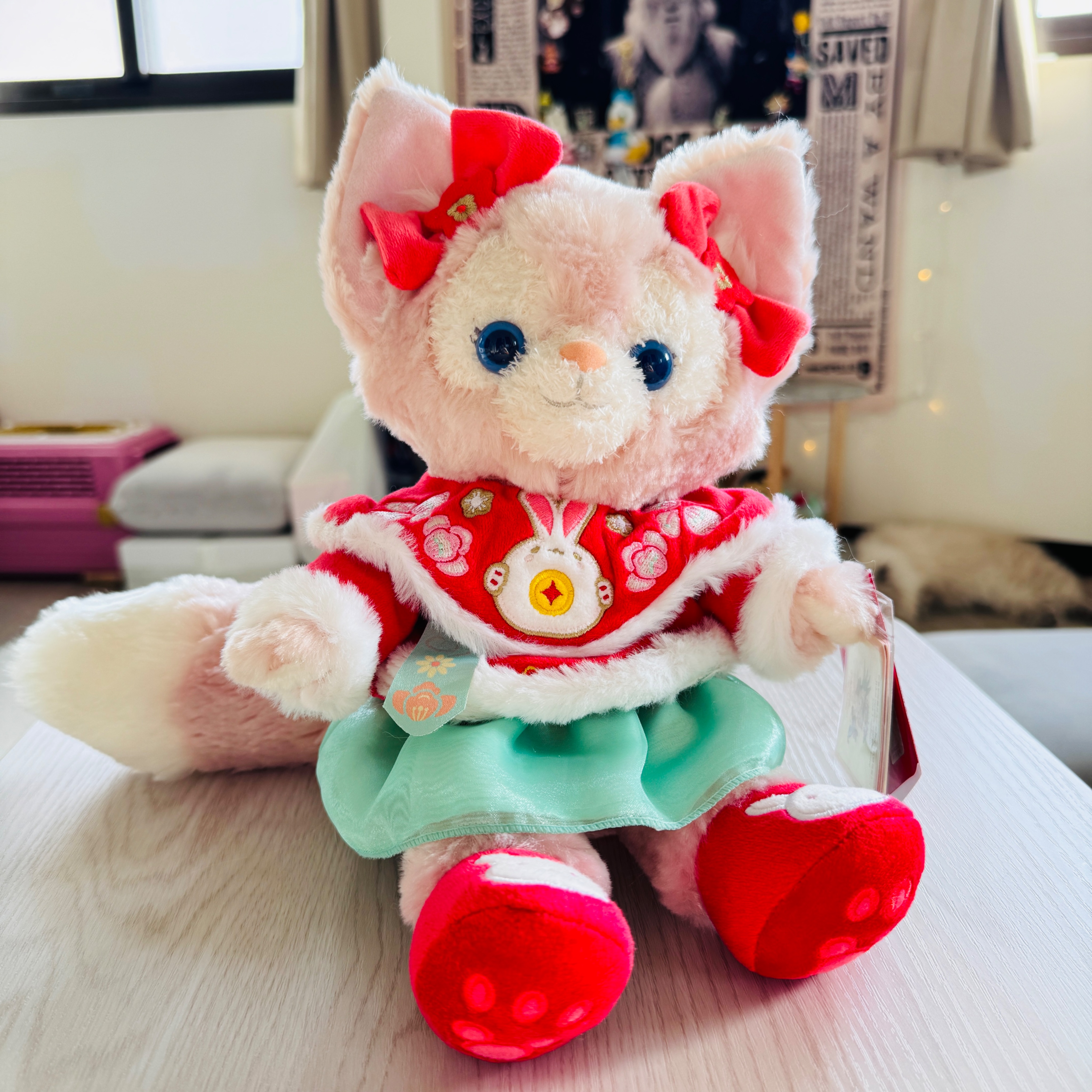 上海迪士尼樂園2023兔年新春 玲娜貝兒 LinaBell ss號 便宜出清!現貨秒發!