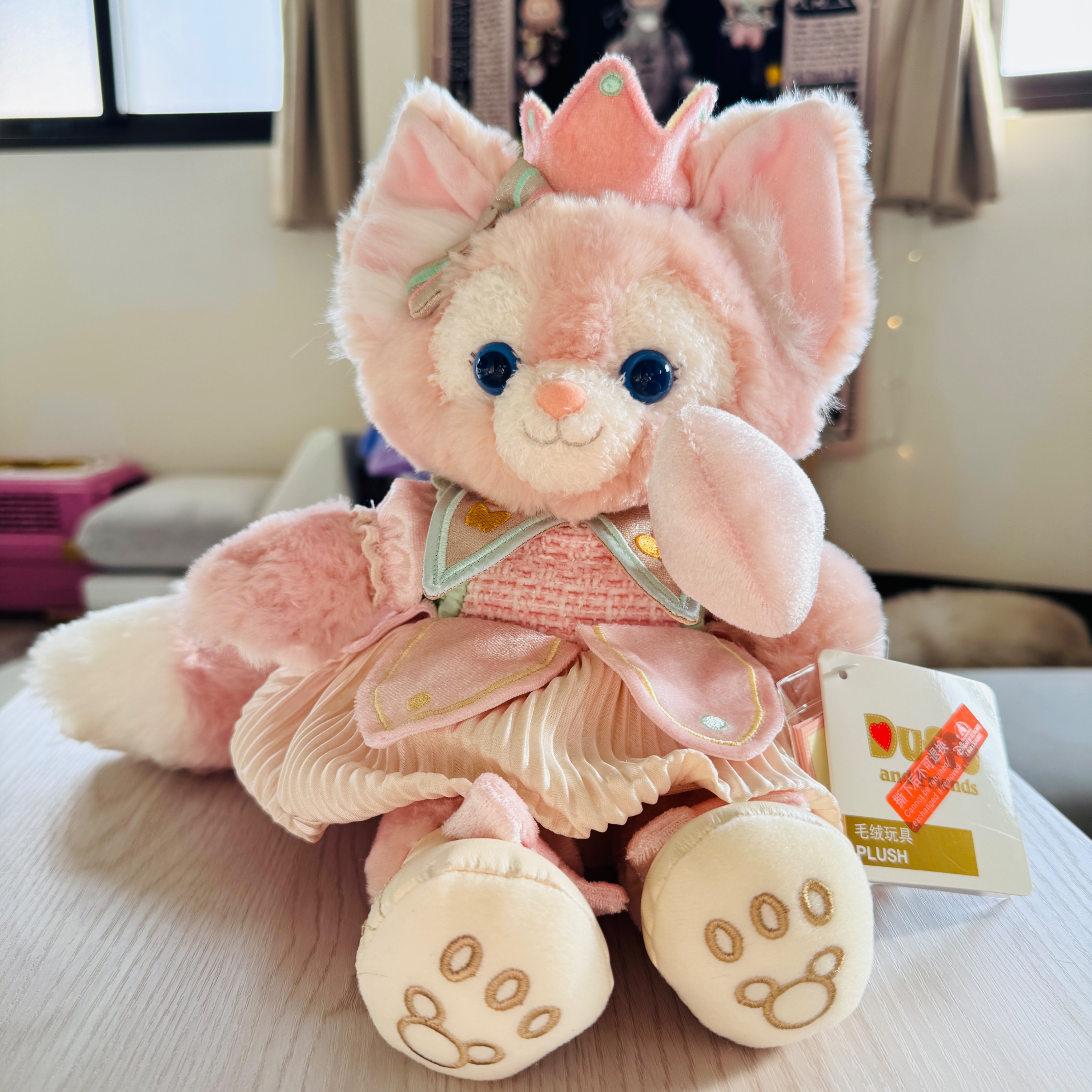 上海迪士尼樂園夢幻慶典 玲娜貝兒 LinaBell ss號 便宜出清!現貨秒發!
