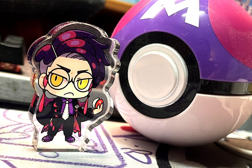 ZA寶可夢_烏羽飯友_雙面同圖6X6