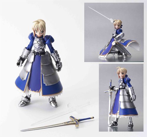 Revoltech Saber Fate/Stay Night 日本Figure 可動模型 Saber