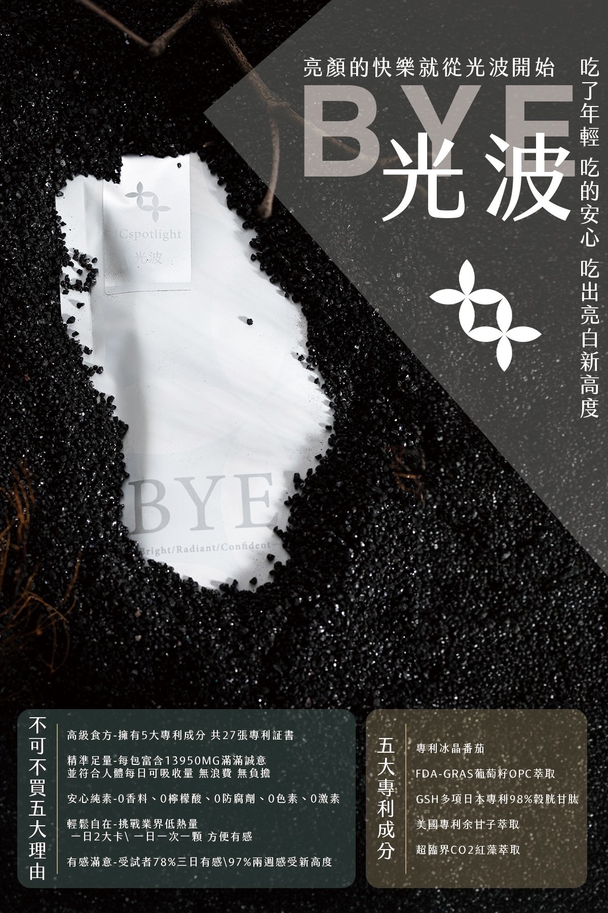 亮bye光波｜吃的防曬、三日有感