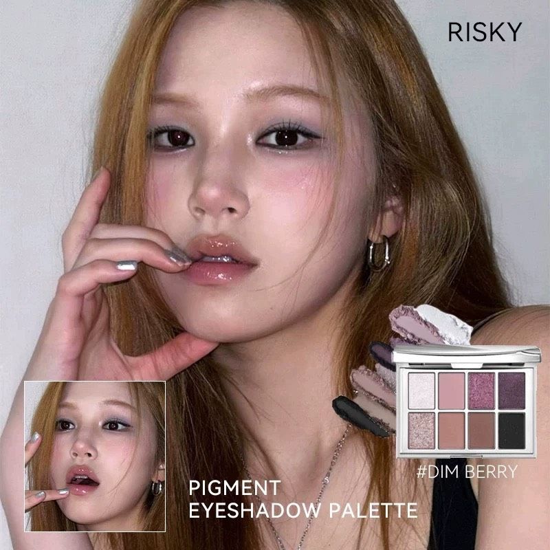 韓國🇰🇷𝐑𝐢𝐬𝐤𝐲八色眼影盤