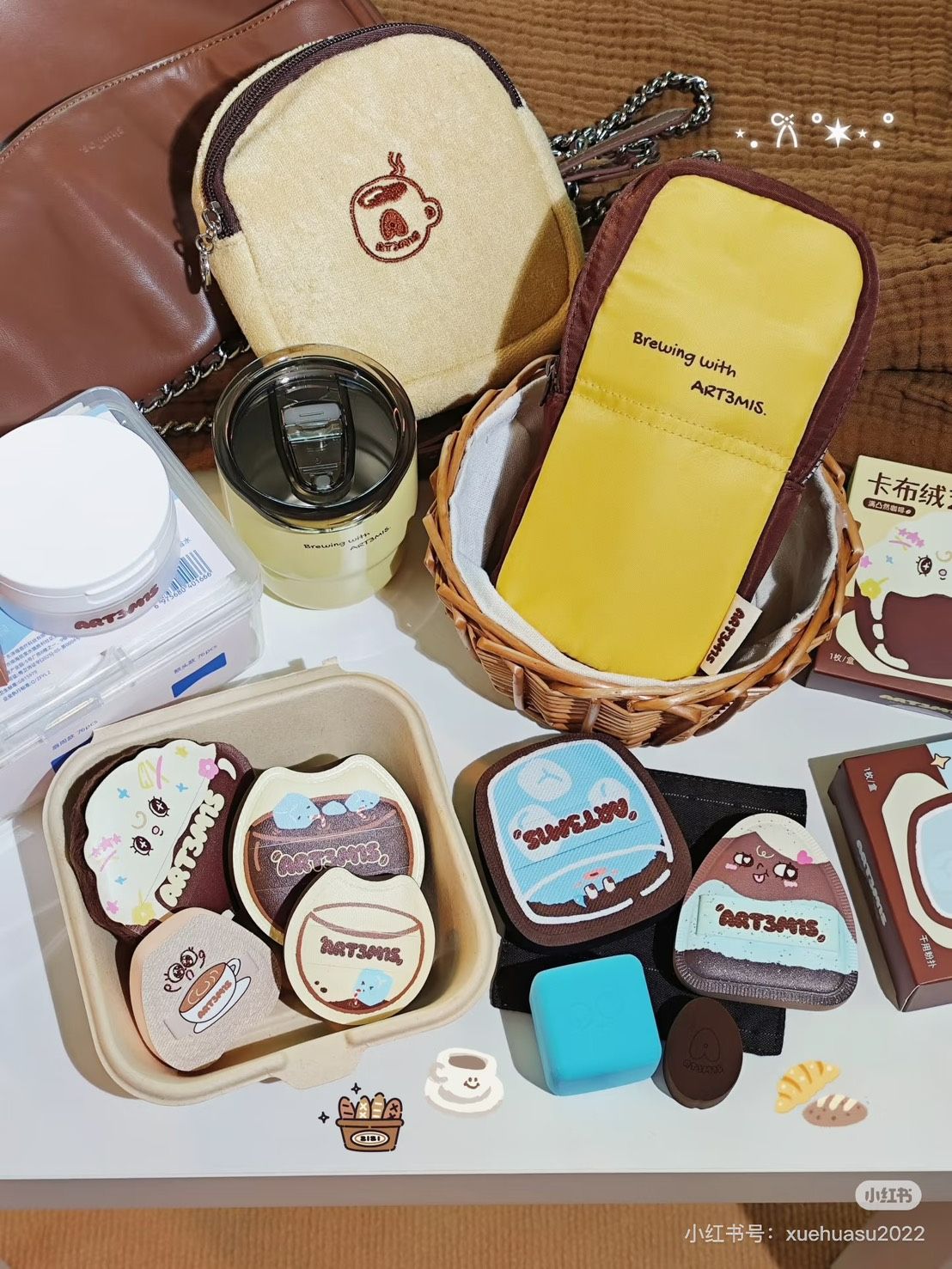 ☕️凹凸迷思咖啡系列粉撲 棉花糖粉撲☕️