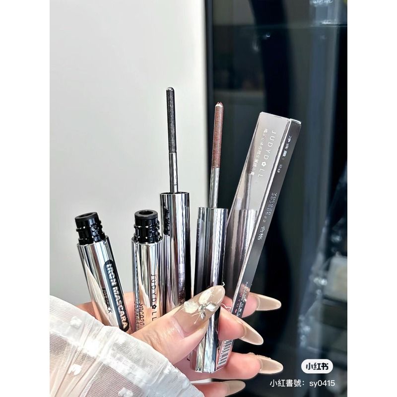 橘朵鋼管睫毛膏ᰔᩚ 防水防汗不暈染 捲翹纖長持久不暈染