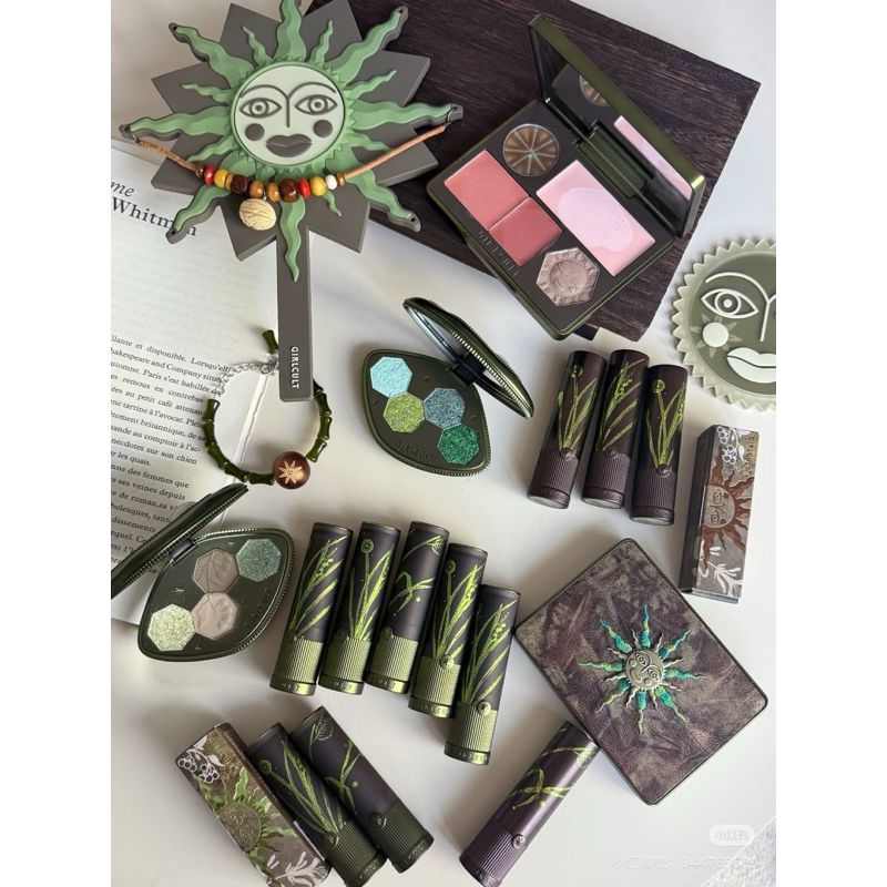 超漂亮🌿Girlcult草本綱目系列🌿唇霜 口紅 眼影盤 臉部綜合盤