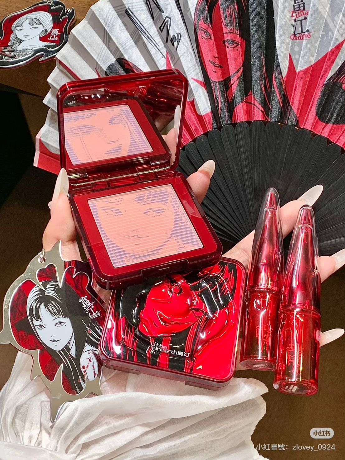 小奧汀×富江聯名💄氛圍感爆棚✨打造致命魅力妝！