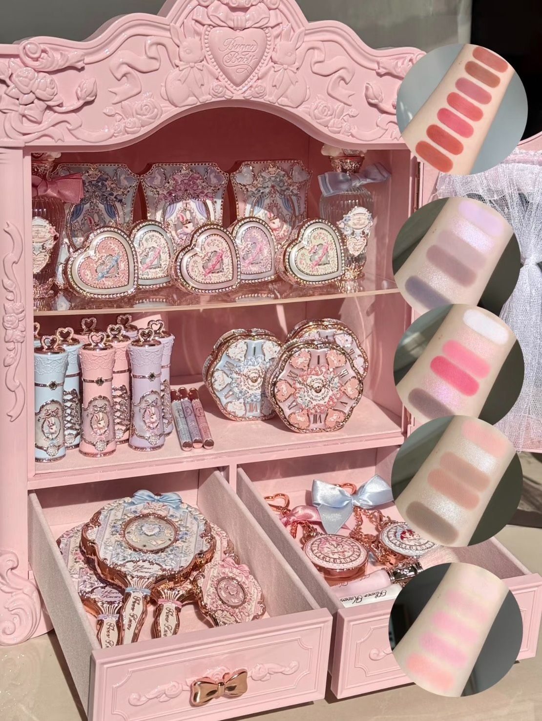 ₊⁺⑉花知曉邦尼花園系列🐰唇霜/腮紅/眼影/氣墊